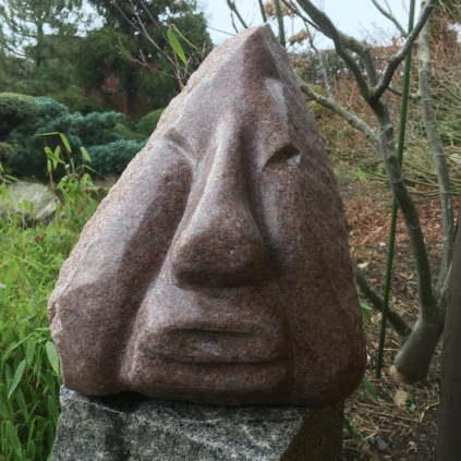 Berit Mathisen, skulpturer, granit, Kunstrunden Sydvestjylland, påsken 2019