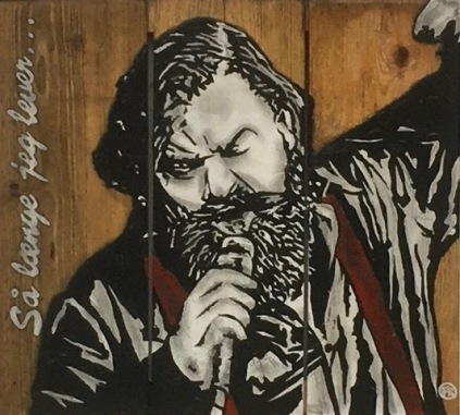 Flemming Rendbo, maleri, collage, Kunstrunden Sydvestjylland, påsken