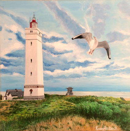 Karen Hestbech, maleri, Kunstrunden Sydvestjylland, påsken