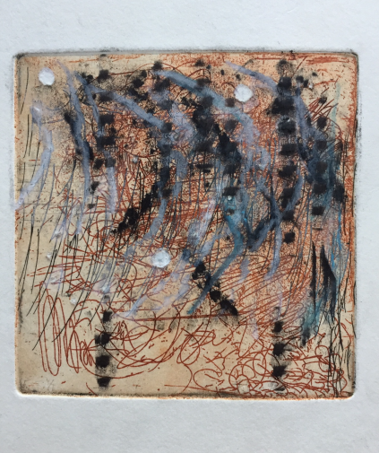 Pernille Bejer, grafik, Kunstrunden Sydvestjylland, påsken 2019