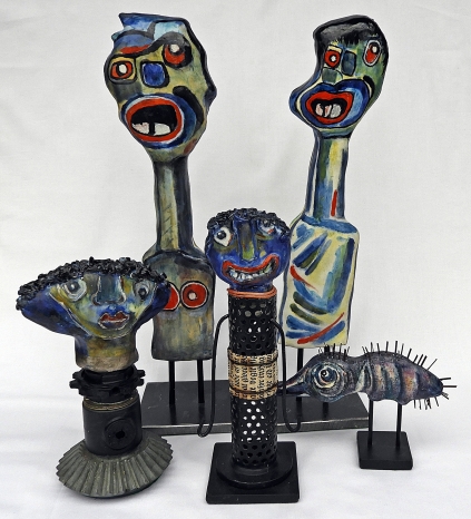 Ragna Bak Hansen, skulpturer, kunsthåndværk, Kunstrunden Sydvestjylland, påsken
